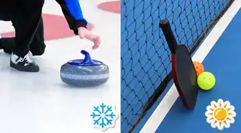 Sault Ste. Marie Curling Club Adds 8 New Rollout Pickleball Courts - Built by TSS Pickleball