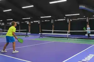 At SooCurlers Club, TSS Pickleball supplied rollout courts perfect for seasonal use at the Curling & Pickleball Club, combining easy setup with durability.