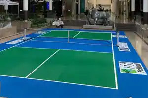 Temporary Promotional Pickleball Court, Toronto