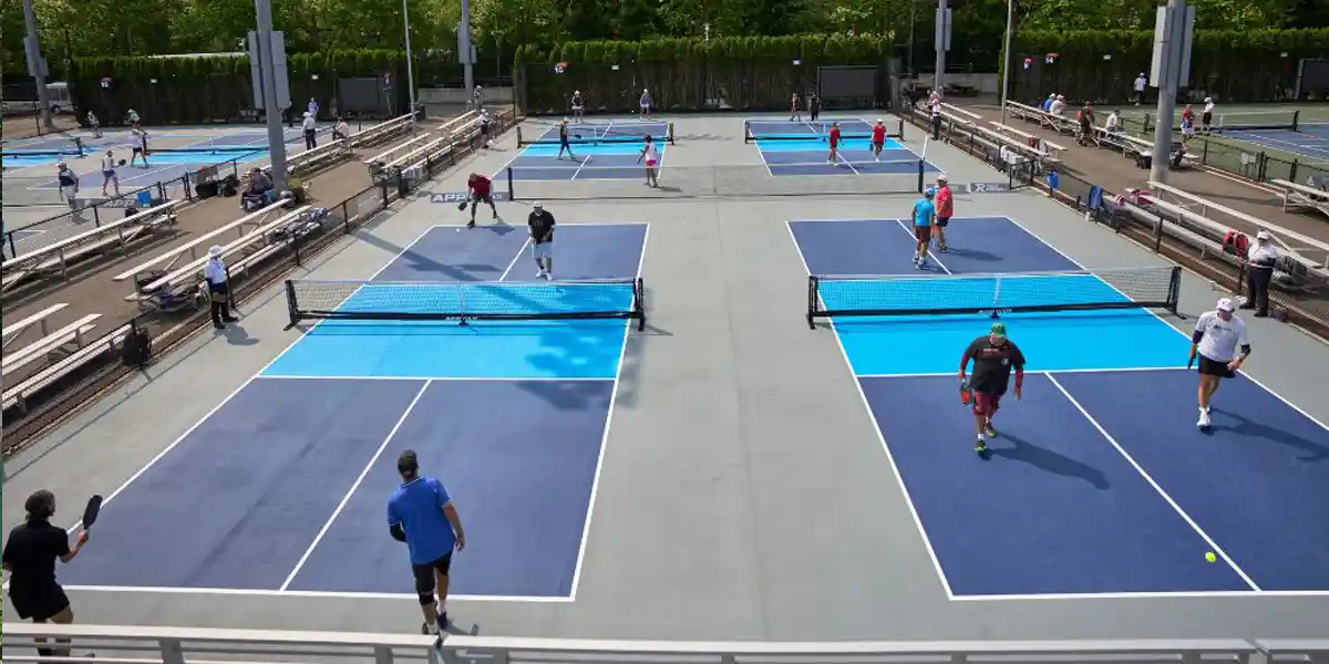 Pickleball Complex using Pickleball True Court Flooring